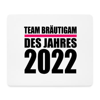 Team bräutigam - Mousepad (Querformat) - Weiß - Vorne