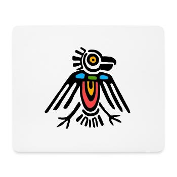 Culture maya, Amérique latine - Tapis de souris (format paysage) - blanc - Devant