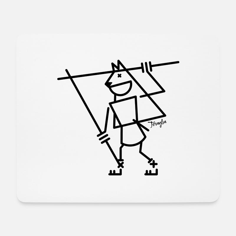 Weiße römische Velitis 02 - Mousepad (Querformat) - Weiß
