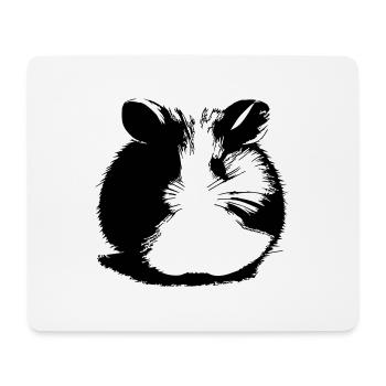 Hamster Cute Animal Rodent Animals Pet Vector 12 - Mouse Pad (horizontal) - white - Front