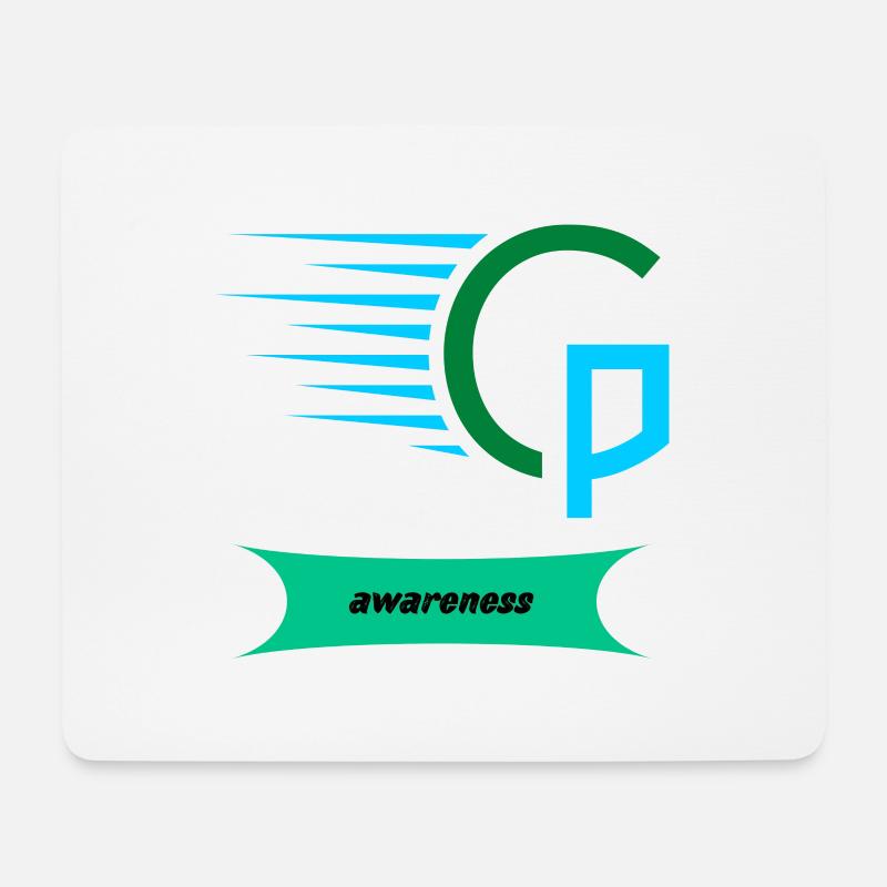 Cp awareness - Mouse Pad (horizontal) - white