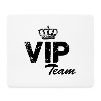 vip team - Mousepad (Querformat) - Weiß - Vorne