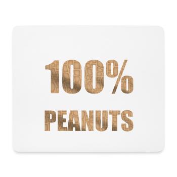 Todays Forecast: 100% Chance Of Avoiding Peanuts A - Mousepad (Querformat) - Weiß - Vorne
