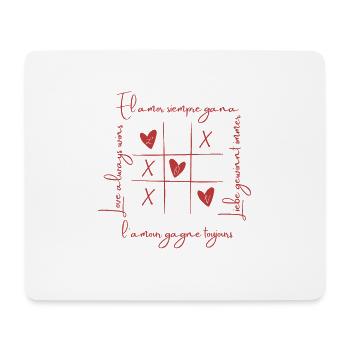 Saint Valentin love - Mouse Pad (horizontal) - white - Front