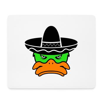 Mexico Duck 02 - Mouse Pad (horizontal) - white - Front