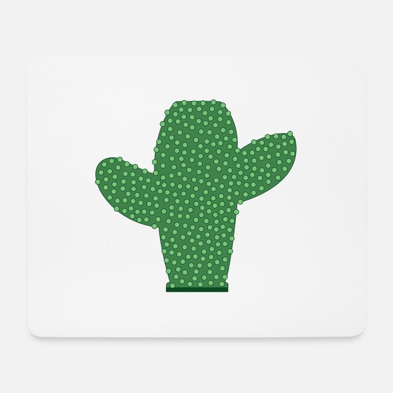 Cactus - Mouse Pad (horizontal) - white