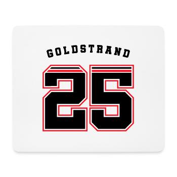 Maillot Golden Sands 2025 - Tapis de souris (format paysage) - blanc - Devant
