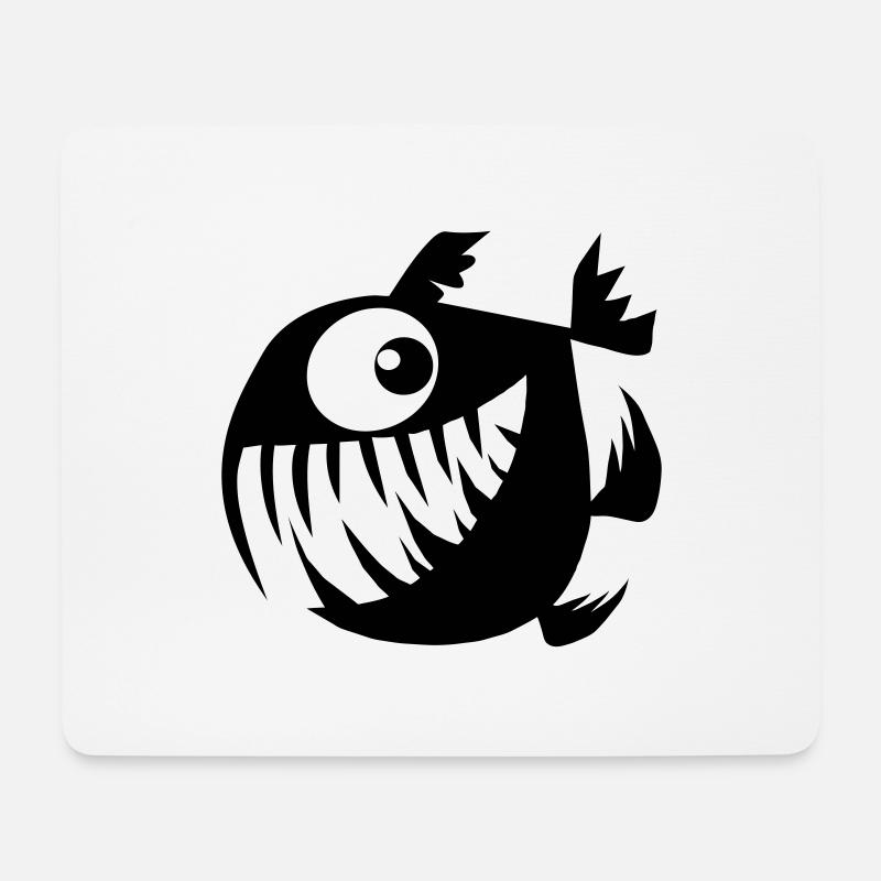 Frohe Perry - Mousepad (Querformat) - Weiß