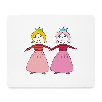Princess Sisters - Mouse Pad (horizontal) - white - Front