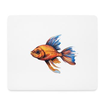 Fabulous fin magic - Mouse Pad (horizontal) - white - Front