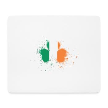 irland,ireland,klee,graffiti,malerei - Mousepad (Querformat) - Weiß - Vorne