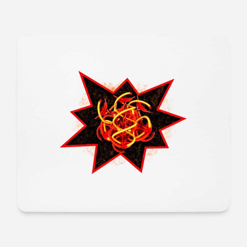 Lichtleistung - Mousepad (Querformat) - Weiß
