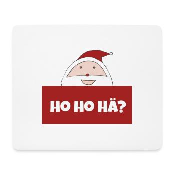 weihnachtsmann hohohä - Mousepad (Querformat) - Weiß - Vorne
