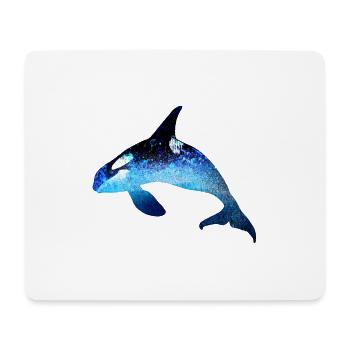 wal,bleu,poisson,peinture,art,bleu,mer - Tapis de souris (format paysage) - blanc - Devant