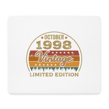 Vintage October 1998 Birthday Gift - 1998 - Mouse Pad (horizontal) - white - Front