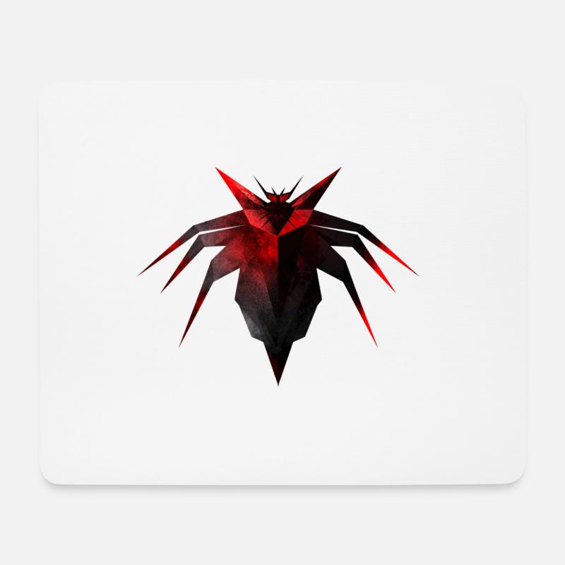 Spider - Mousepad (Querformat) - Weiß