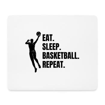 Basketball Verein Basketballliebhaber Basketballer - Mousepad (Querformat) - Weiß - Vorne