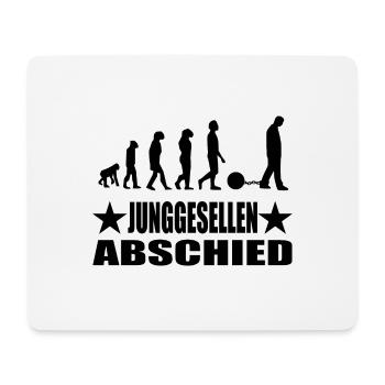 Junggesellenabschied - Mousepad (Querformat) - Weiß - Vorne