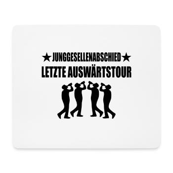 Junggesellenabschied - Mousepad (Querformat) - Weiß - Vorne