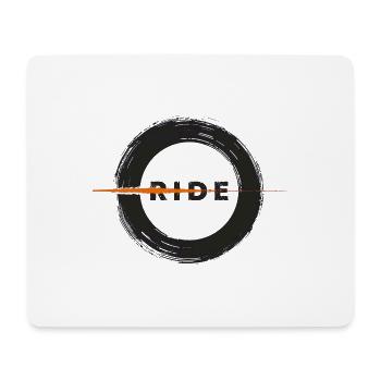 Urban Cycling - Road Art - Mousepad (Querformat) - Weiß - Vorne