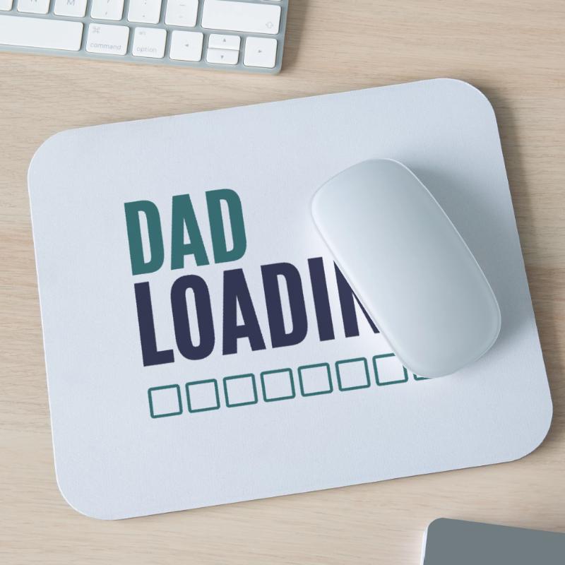 Dad Loading Progress Bar Mouse Pad (horizontal)