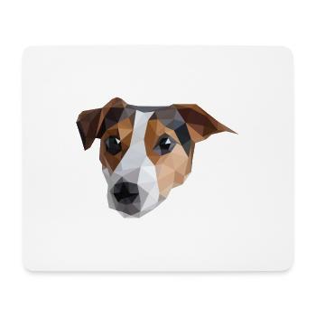 Jack Russel - Mousepad (Querformat) - Weiß - Vorne