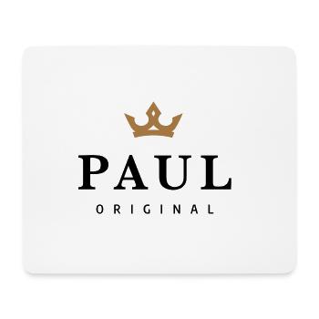 Paul - Mousepad (Querformat) - Weiß - Vorne