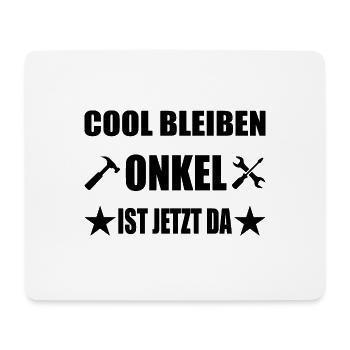 Onkel - Mousepad (Querformat) - Weiß - Vorne