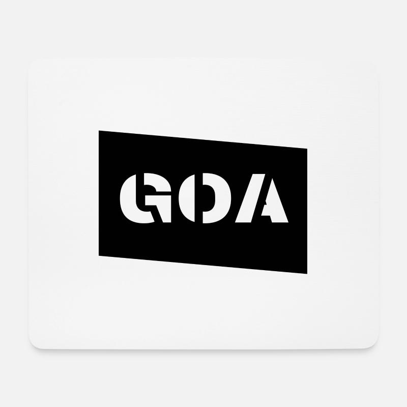 GOA - Mousepad (Querformat) - Weiß