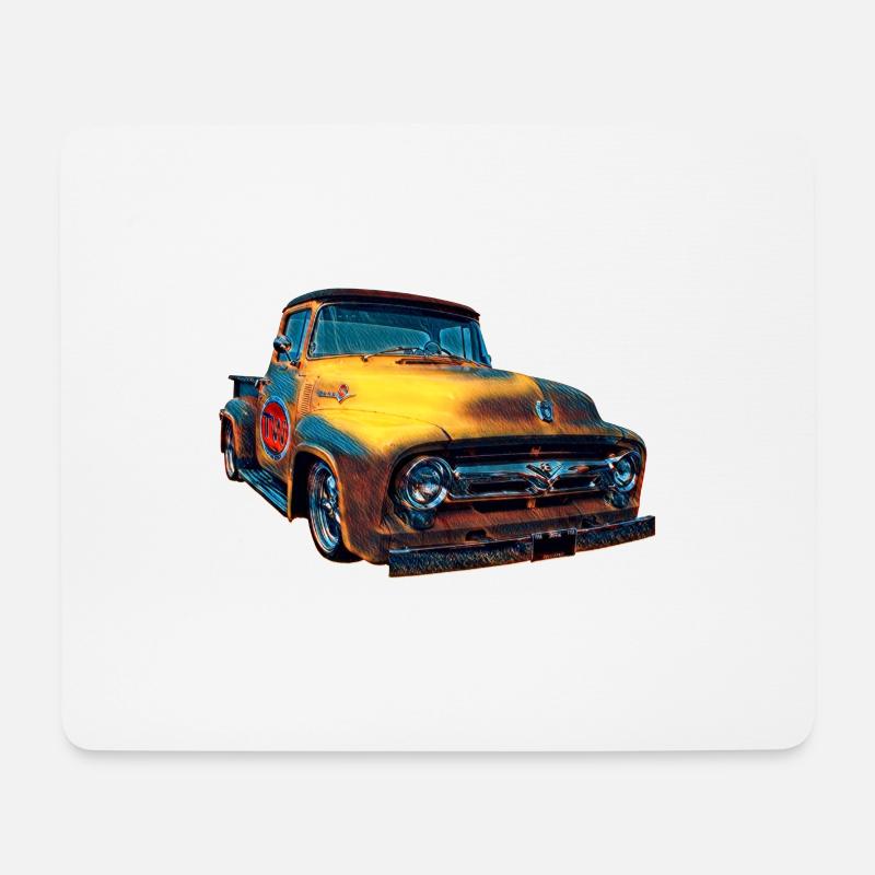 F100 - Mouse Pad (horizontal) - white
