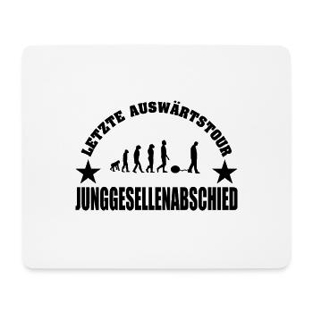 Junggesellenabschied - Mousepad (Querformat) - Weiß - Vorne