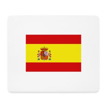 Spain truecolor Flag 2160px - Mouse Pad (horizontal) - white - Front