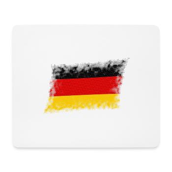Deutschland - Mousepad (Querformat) - Weiß - Vorne