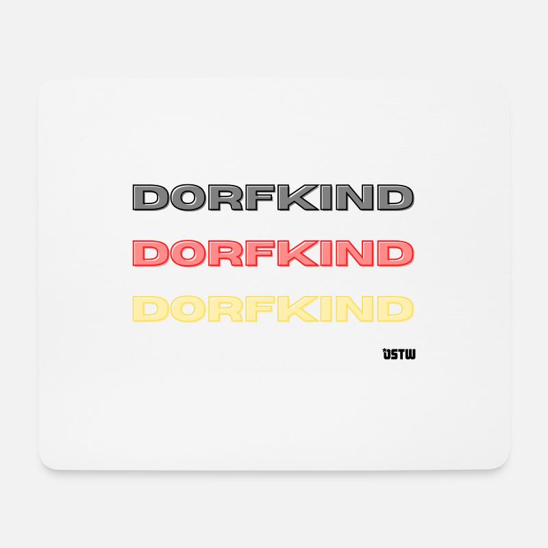 Dorfkind Ostw 2 - Mousepad (Querformat) - Weiß