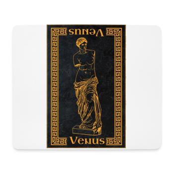 Vénus Déesse de l’Amour et de la Beauté Grec M - Tapis de souris (format paysage) - blanc - Devant