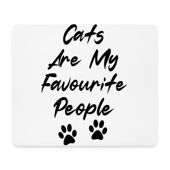 Cat Man - Mouse Pad (horizontal) - white - Front