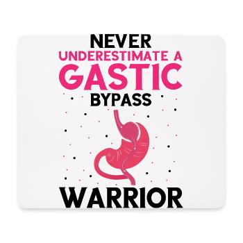 Magenoperation Design für Magenbypass Patient - Mousepad (Querformat) - Weiß - Vorne