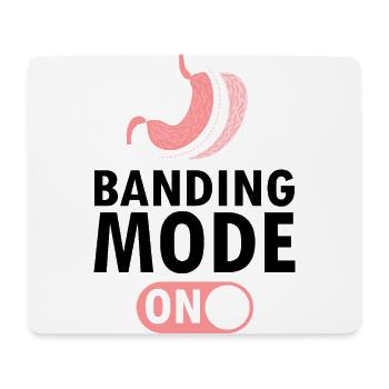 Gastric Bypass and Gastric Bypass Operation Design - Mouse Pad (horizontal) - white - Front