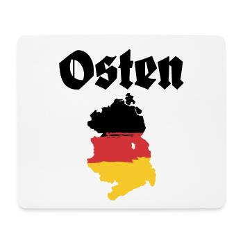 Osten DDR Ostdeutschland - Mousepad (Querformat) - Weiß - Vorne