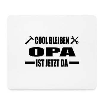 Opa - Mousepad (Querformat) - Weiß - Vorne