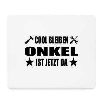 Onkel - Mousepad (Querformat) - Weiß - Vorne