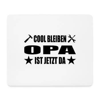 Opa - Mousepad (Querformat) - Weiß - Vorne