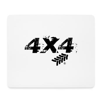 4x4 by Aggro Chief (R) - Mouse Pad (horizontal) - white - Front