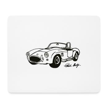 Cobra - ultimate Sportscar - Mouse Pad (horizontal) - white - Front