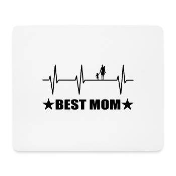 Mama - Mousepad (Querformat) - Weiß - Vorne