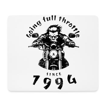 30th Birthday Going full throttle since 1994 - Mouse Pad (horizontal) - white - Front