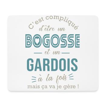 Gardois cadeau gard - Tapis de souris (format paysage) - blanc - Devant