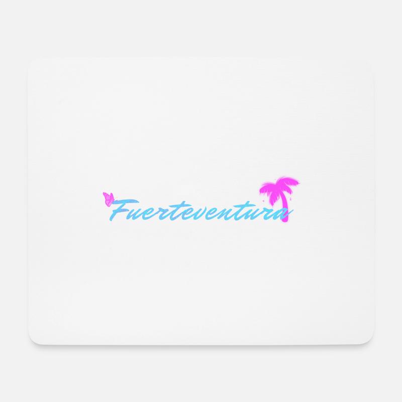 Fuerteventura - Mousepad (Querformat) - Weiß