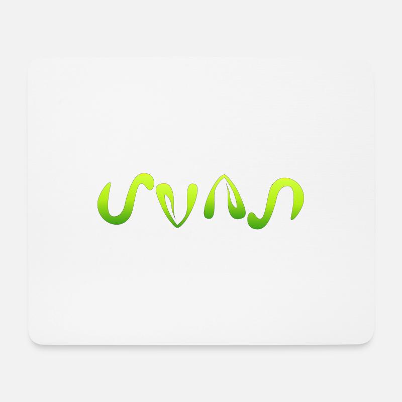 Sven - Mousepad (Querformat) - Weiß