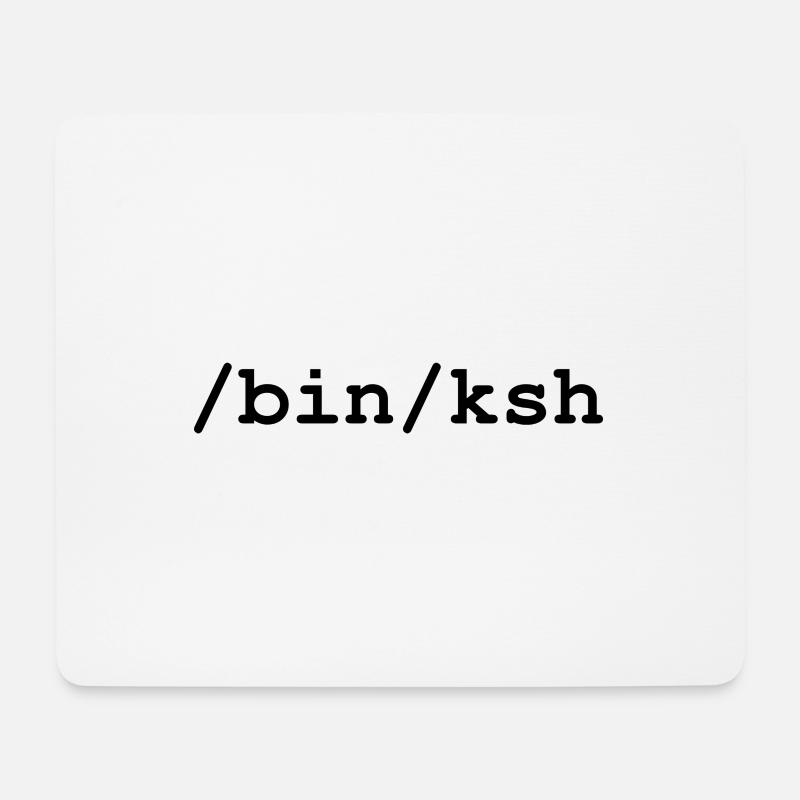 KornShell - /bin/ksh - Mouse Pad (horizontal) - white